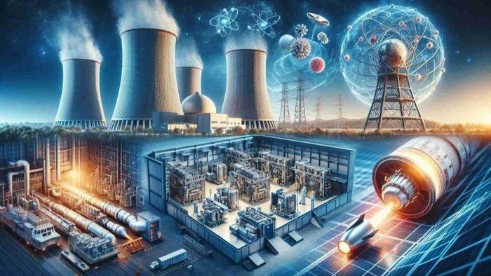 Năng lượng hạt nhân hiện nay đã được sử dụng rộng rãi ở nhiều quốc gia trên thế giới. Ảnh: Internet.
