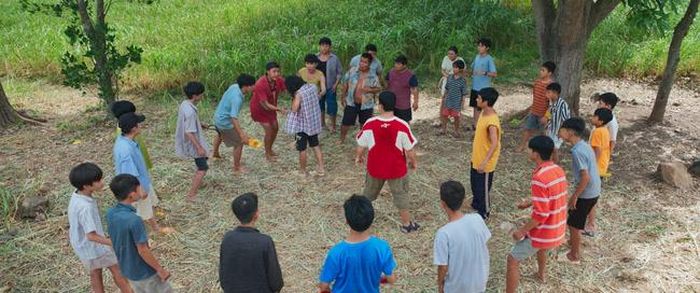 Nhiều trò chơi dân dã được tái hiện
