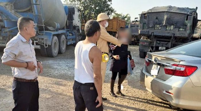 Quá trình tạm giữ xe của ông T.