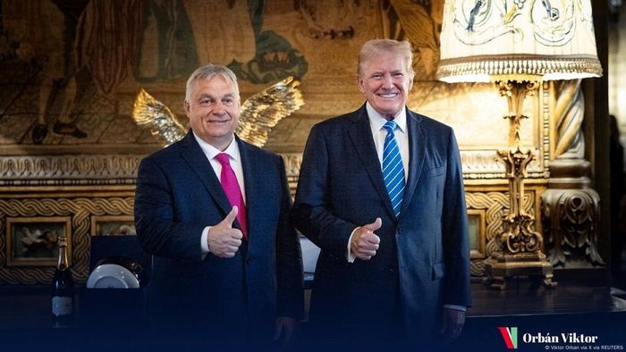Thủ tướng Hungary Viktor Orban là một trong số ít các nhà lãnh đạo EU chúc mừng ông Donald Trump tái đắc cử. Ảnh: Reuters
