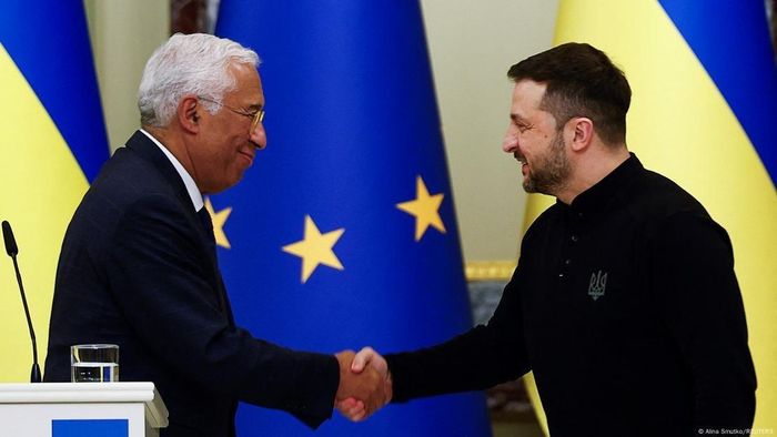 Trong bối cảnh cuộc xung đột Nga - Ukraine vẫn đang tiếp diễn và nỗ lực gia nhập EU của Ukraine, dự kiến sẽ có thêm nhiều khoản chi tiêu trong năm 2025. Ảnh: Reuters