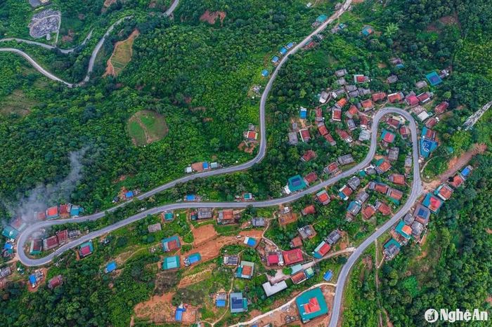 Bản Noọng Dẻ, xã Nậm Cắn (Kỳ Sơn). Ảnh: Sách Nguyễn
