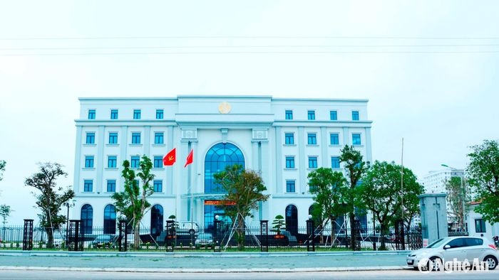 Trụ sở Kho bạc Nhà nước tỉnh Nghệ An. Ảnh: Hoàng Sáng