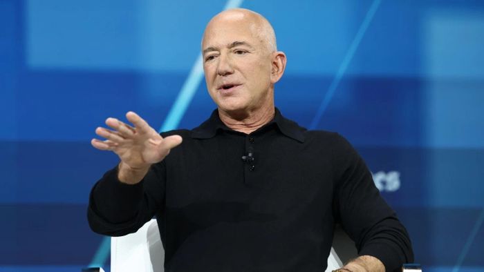 Tỷ phú Jeff Bezos. Ảnh: Internet