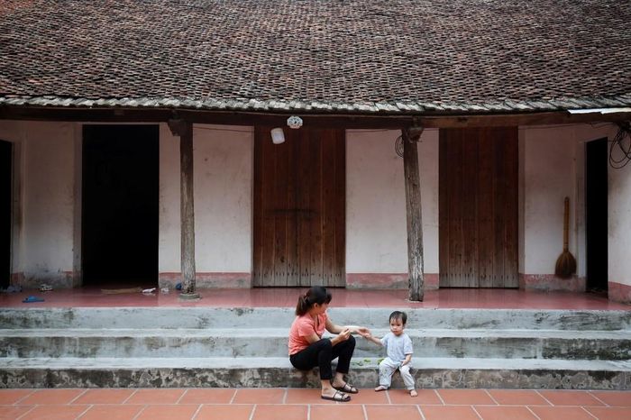 Căn nhà của ông Đức trông cũng giống những ngôi nhà cổ ở Đường Lâm