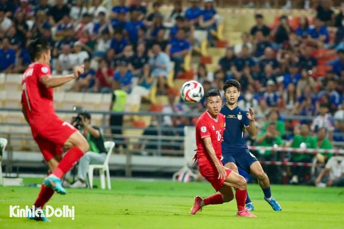 Thái Lan gây ra sức ép lớn cho tuyển Việt Nam. Ảnh Ngọc Tú.
