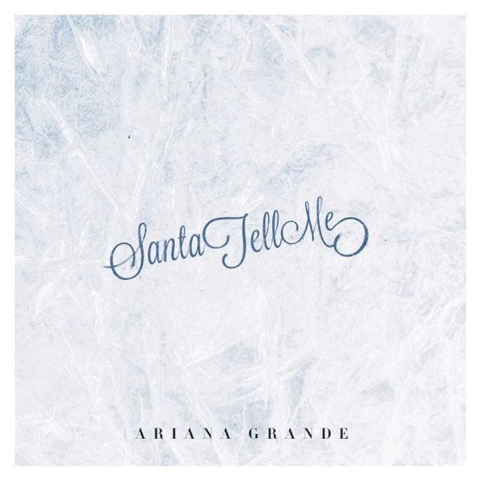 Bìa đơn giản của đĩa đơn “Santa Tell Me”