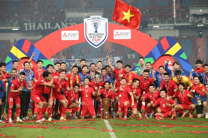 Đây là lần thứ 3 bóng đá Việt Nam vô địch giải đấu số 1 khu vực.