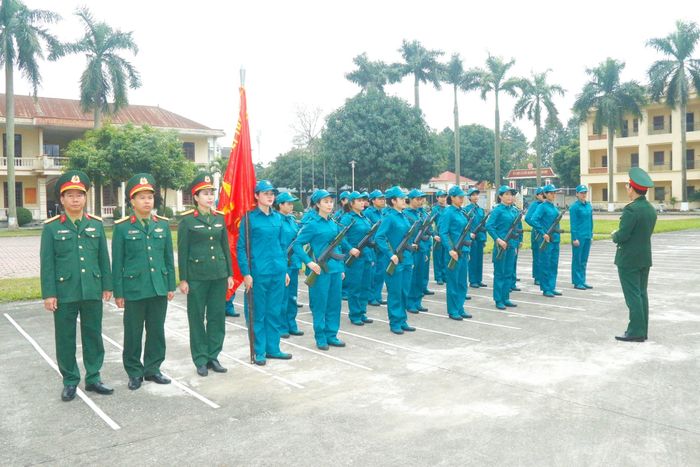 Quang cảnh buổi kiểm tra. Ảnh: Trọng Kiên