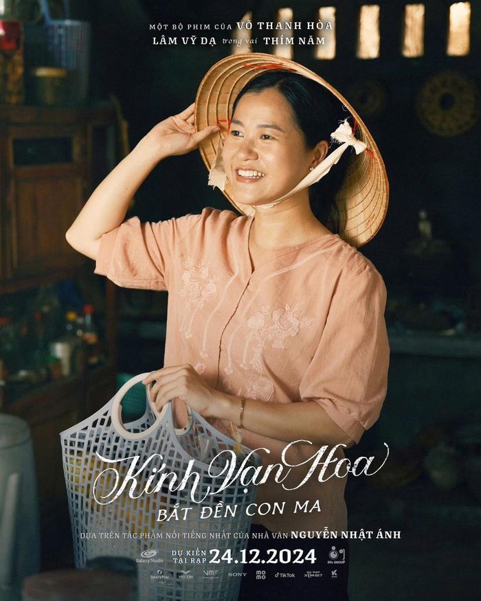 Lâm Vỹ Dạ vai thím Năm Sang trong phim “Kính vạn hoa”