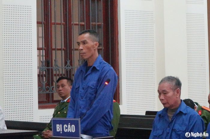 Bị cáo Thành khai đã lừa vay tiền của người thân để vào Nghệ An buôn ma túy. Ảnh: Trần Vũ