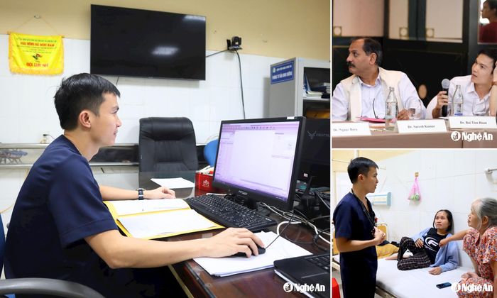 Với chuyên môn vững vàng, sự tận tâm trong công việc, bác sĩ Bùi Tiến Hoàn luôn có được sự tin tưởng, ghi nhận từ đồng nghiệp và bệnh nhân. Ảnh: Diệp Thanh - NVCC
