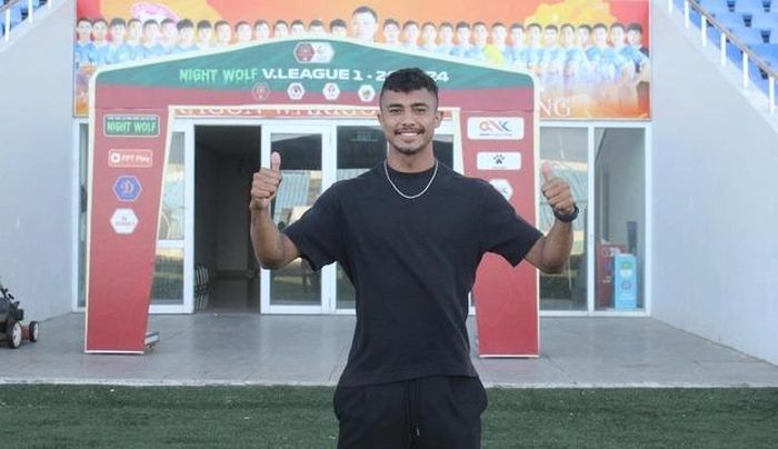 Werick Caetano khi mới gia nhập Đà Nẵng