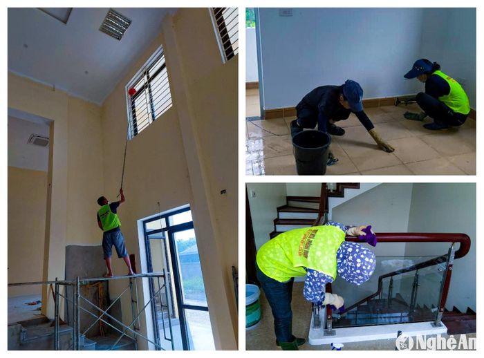 Cao điểm từ 15 - 28 tháng Chạp, những người làm dịch vụ này phải tăng ca, làm xuyên trưa, xuyên đêm. Ảnh: T.P