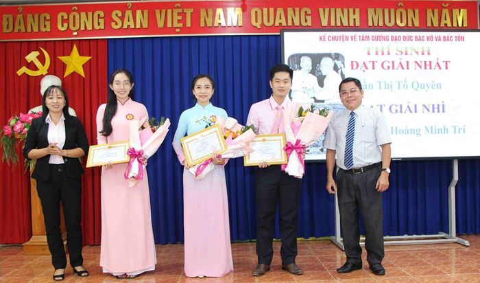 Công ty TNHH MTV Xổ số kiến thiết An Giang tổ chức thi kể chuyện về tấm gương đạo đức Bác Hồ, Bác Tôn