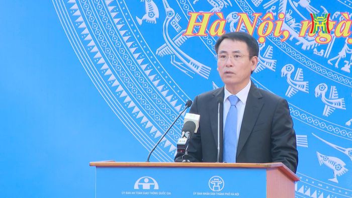 Phó Chủ tịch UBND thành phố Nguyễn Trọng Đông phát biểu tại lễ phát động.