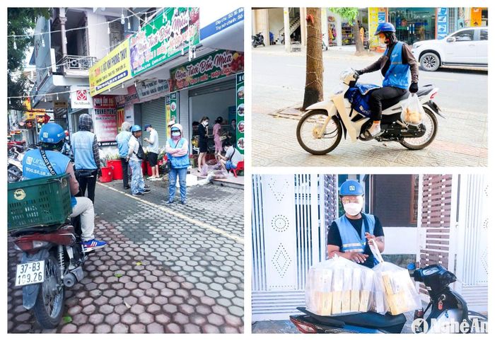 Dù tăng nhân công nhưng hầu hết các đơn vị giao hàng đều quá tải mùa cao điểm Tết. Ảnh: T.P