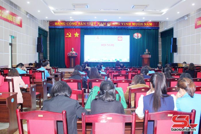LĐLĐ tỉnh tổ chức tập huấn cho cán bộ công đoàn chuyên trách.