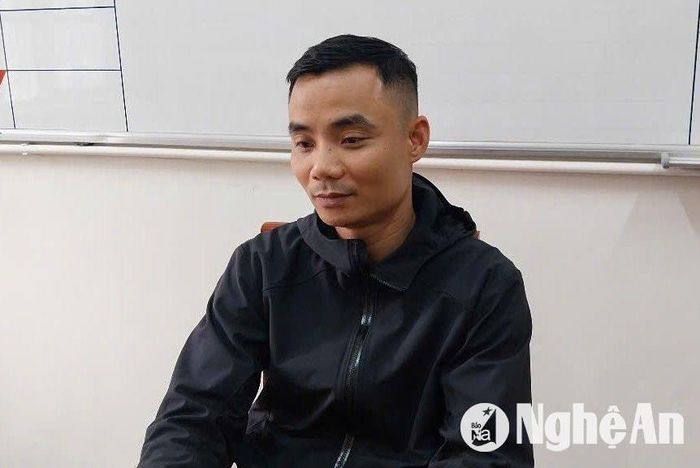 Đối tượng Ngô Thế Anh. Ảnh: Hồng Hạnh