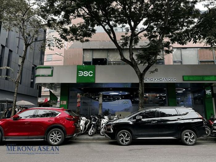 Tòa nhà HEAC số 14-16 Hàm Long, Phan Chu Trinh, Hà Nội - một chi nhánh của CTCP Chứng khoán DSC. Ảnh: Minh Phong - Mekong ASEAN