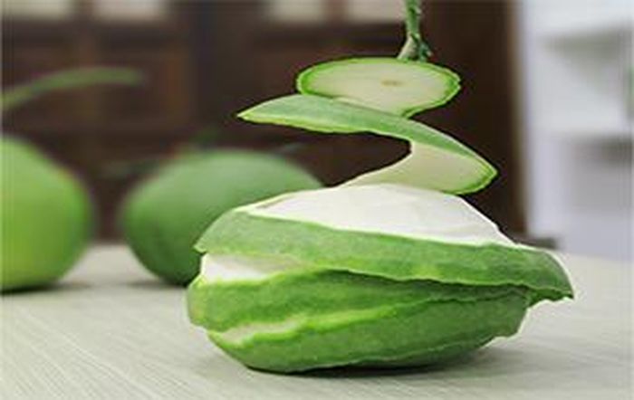 Vỏ quả bưởi có tác dụng chống viêm và chống ung thư.