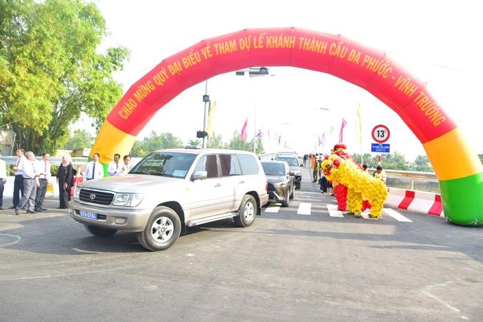 Chính thức thông xe cầu Đa Phước - Vĩnh Trường