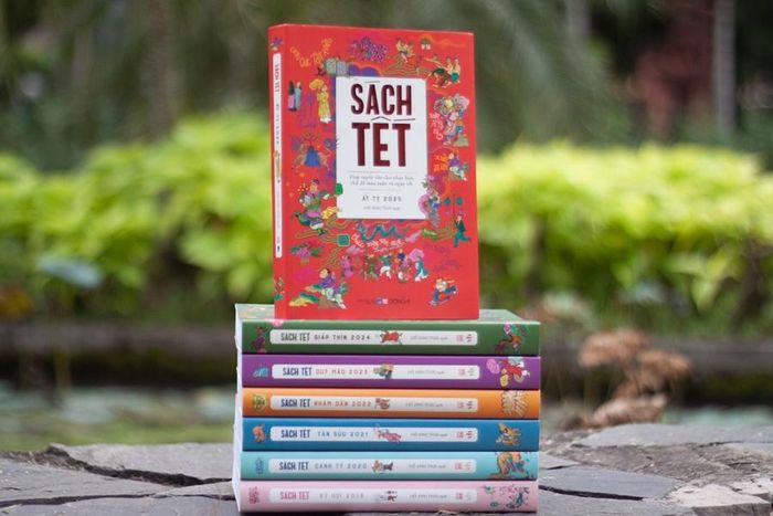 Đây là ấn bản Sách Tết thứ bảy của Đông A trong những năm qua
