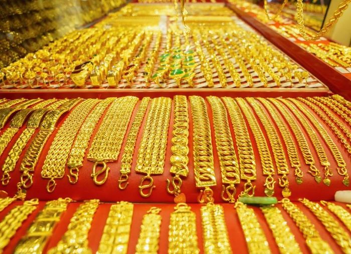 Thị trường vàng thế giới trầm lắng. Ảnh: HH