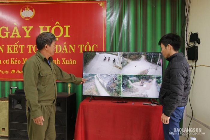 Hệ thống camera an ninh được lắp đặt góp phần đảm bảo an ninh trật tự trên địa bàn xã Khánh Xuân