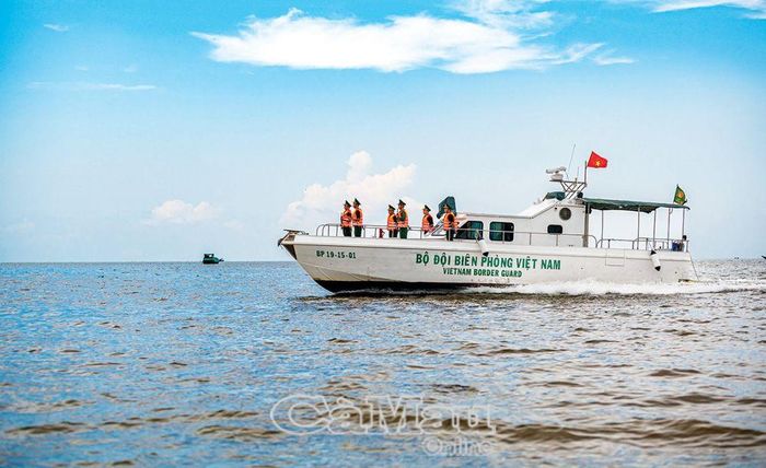 Tăng cường công tác tuần tra trên biển. Ảnh: LÊ TUẤN