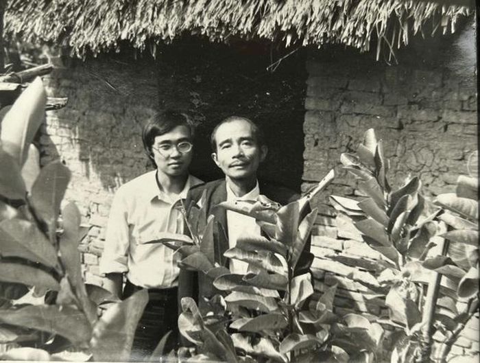Đặng Thái Sơn và bố Đặng Đình Hưng