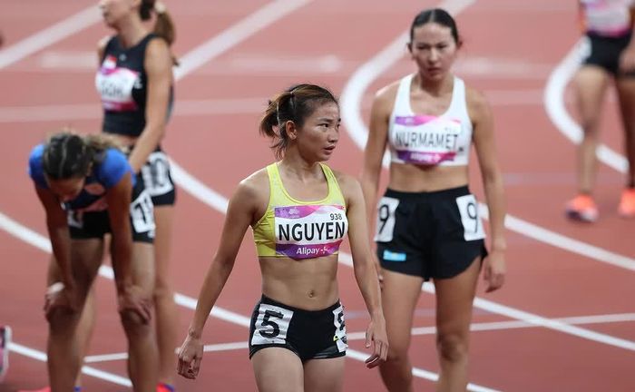 Nhưng đến với sân chơi ASIAD thì Nguyễn Thị Oanh lại không thể hiện được nhiều và hoàn toàn trắng tay huy chương. Ảnh: Hoàng Linh