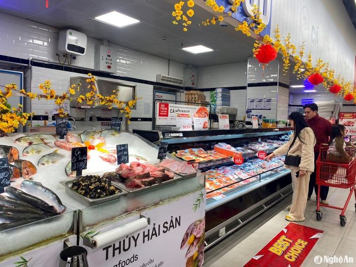 Thị trường sau Tết giá cả ổn định. Ảnh: Thu Huyền