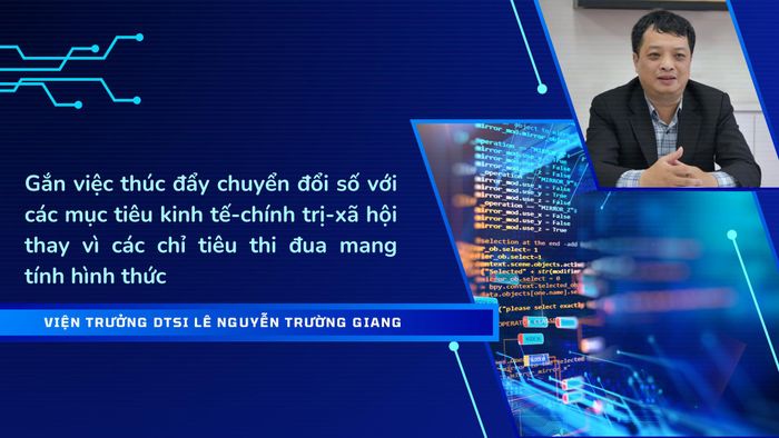 - Chúng ta không thể cả nước thúc đẩy tiến trình CĐS cùng lúc được, mà phải ưu tiên cái nào trước, cái nào sau. Vậy, theo ông, đâu là các lĩnh vực ưu tiên trong lộ trình?