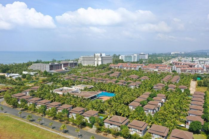 Tổ hợp du lịch nghỉ dưỡng ở Phú Quốc do CEO Group phát triển. Ảnh: DN