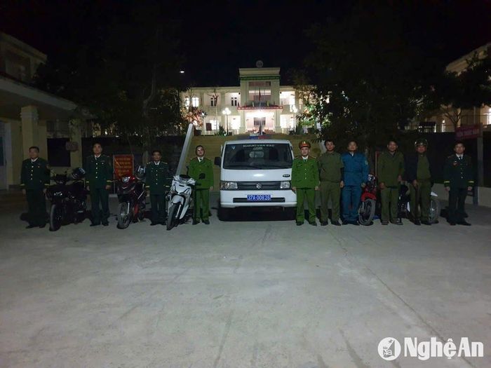 Các đồn Biên phòng còn phối hợp với các lực lượng chức năng sẵn sàng đảm bảo an ninh, trật tự trên địa bàn biên giới. Ảnh: Hải Thượng