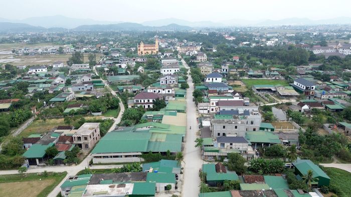 Một góc làng Bùi Chu ngày nay. Ảnh: Tiến Đông