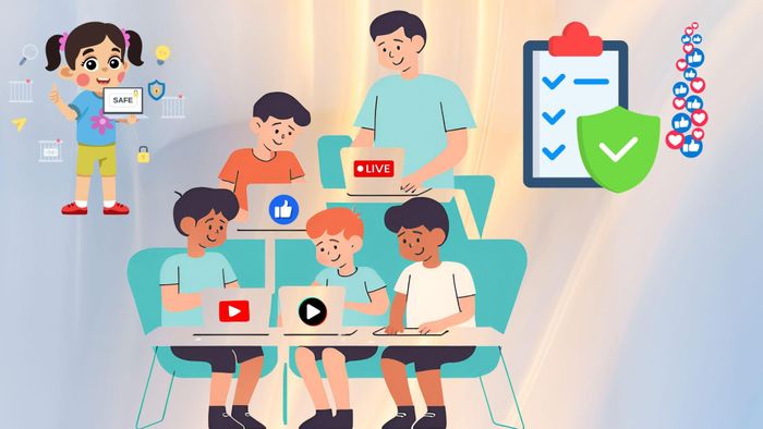 Cần trang bị kiến thức, kỹ năng cho trẻ em khi tham gia môi trường mạng.