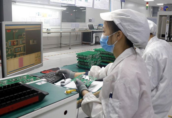 Giải ngân vốn FDI trong tháng 1/2025 đạt 1,51 tỷ USD, tăng 2% so với cùng kỳ năm 2024. Ảnh: TTXVN