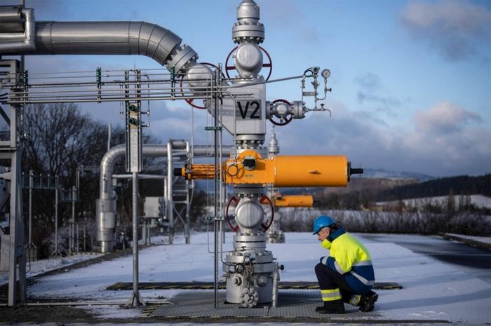 Một cơ sở lưu trữ khí ngầm do Gas Storage vận hành tại Haje, Cộng hòa Séc.