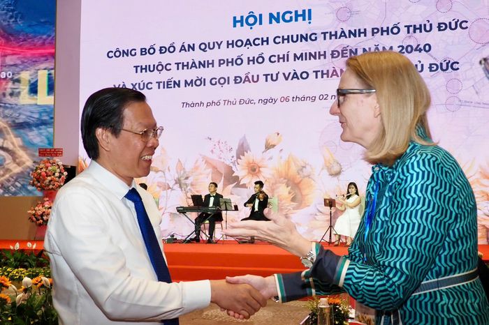 Hội nghị có sự tham dự của đại diện các tổ chức quốc tế, nhà đầu tư trong và ngoài nước. Ảnh: HOÀNG HÙNG