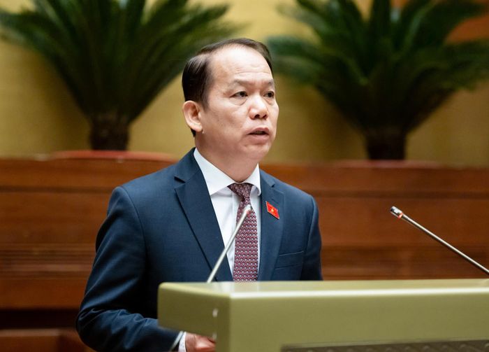 Chủ nhiệm Ủy ban Pháp luật Hoàng Thanh Tùng. Ảnh: Quốc hội