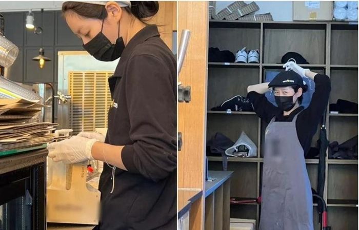 Kim Sae Ron từng làm việc bán thời gian tại quán cà phê