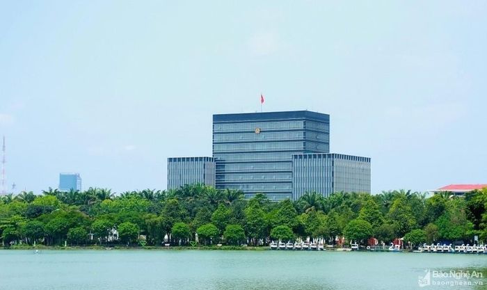 Trụ sở UBND tỉnh Nghệ An. Ảnh tư liệu: Thành Duy