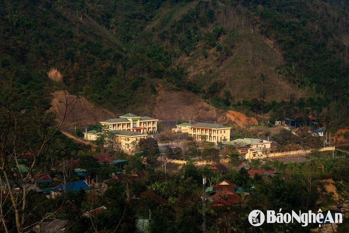 Một góc xã Thông Thụ. Ảnh: Nguyễn Đạo