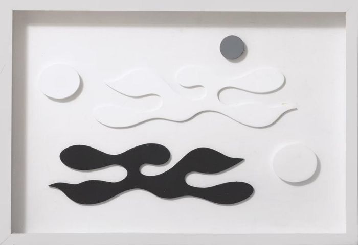 Tác phẩm số 51 trong “Lines In Space” (1965)