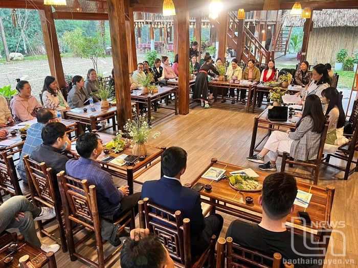 Đông đảo du khách đến trải nghiệm tại Homestay Mây Sườn Đông.