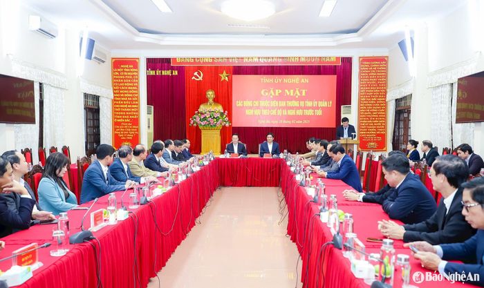 Quang cảnh buổi gặp mặt. Ảnh: Phạm Bằng