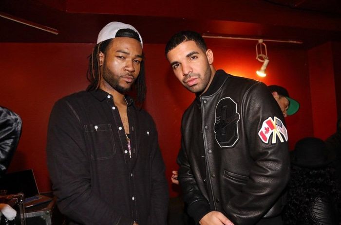 PartyNextDoor (trái) và Drake