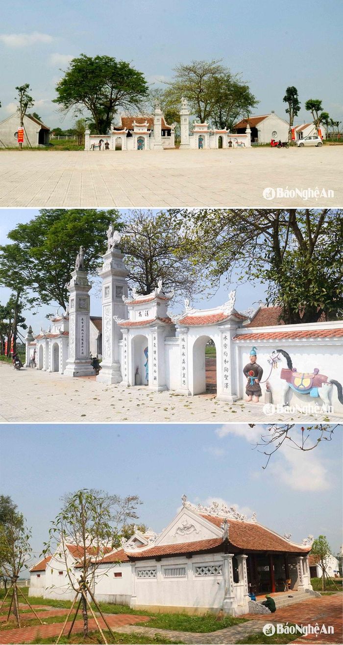 Đền Thanh Liệt được trùng tu, tôn tạo các hạng mục năm 2024. Ảnh tư liệu: Huy Thư